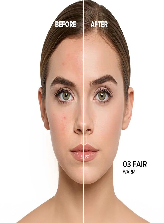 كلارا لمستحضرات التجميل كريم أساس Veil Up - رقم 03 من كلارا للنساء - 1.01 أونصة - Image 3